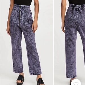 Rachel Comey size 2 purple denim